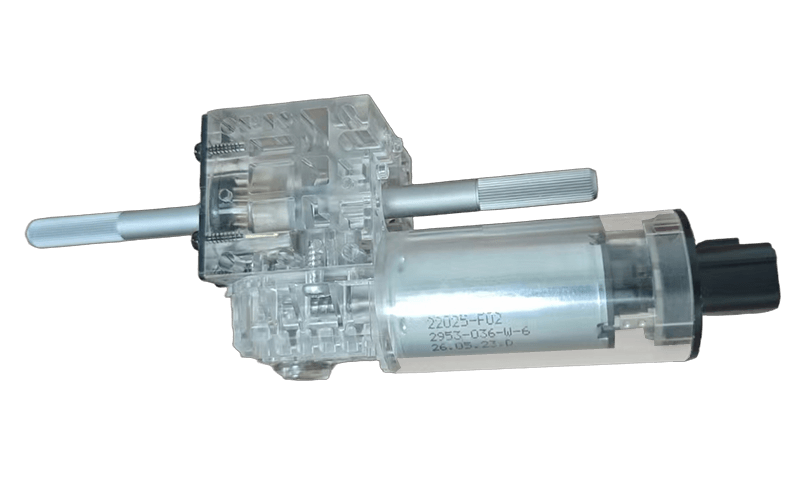 汽车尾翼升降执行机构