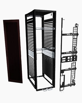 全金属机柜框架